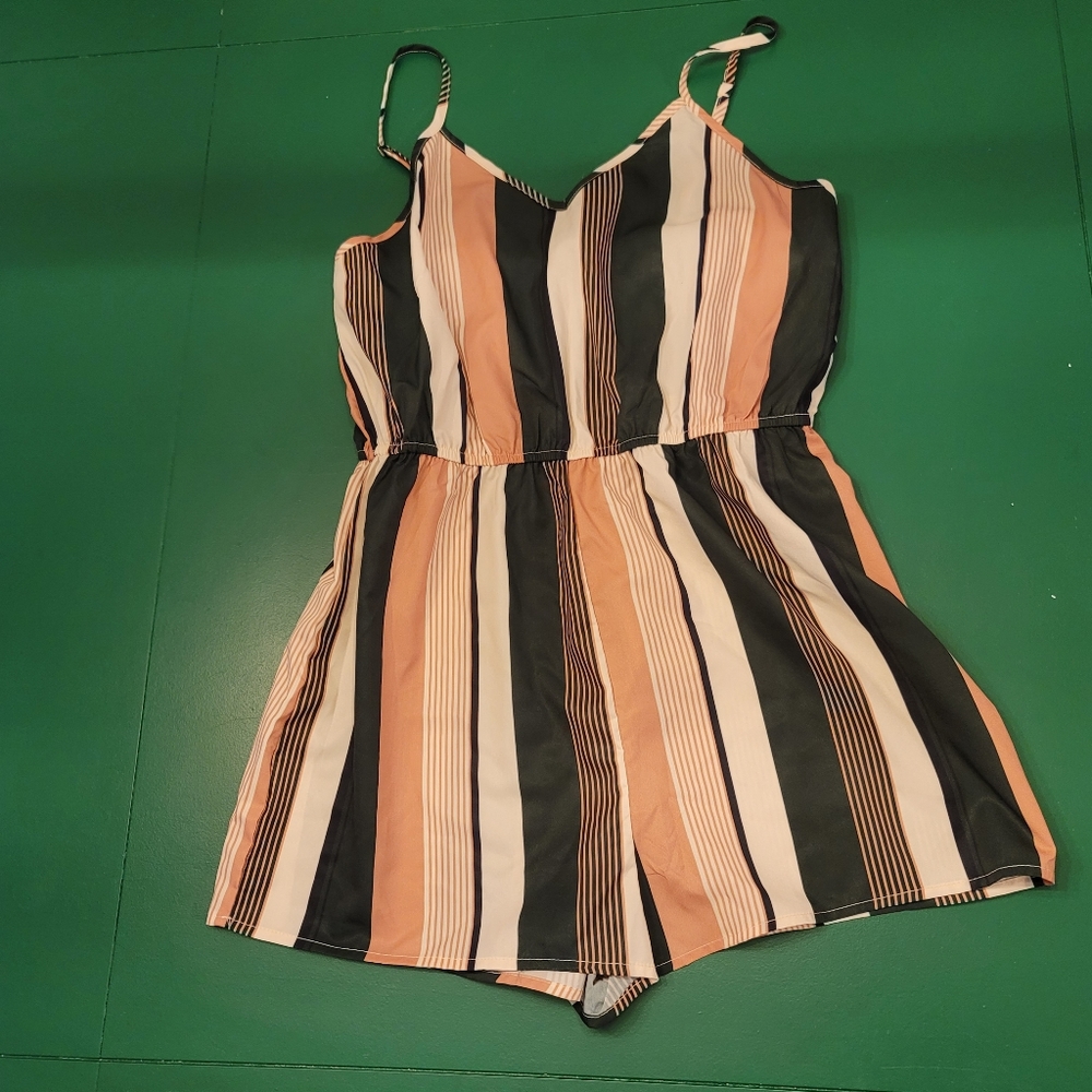 SHEIN Spaghetti strap romper